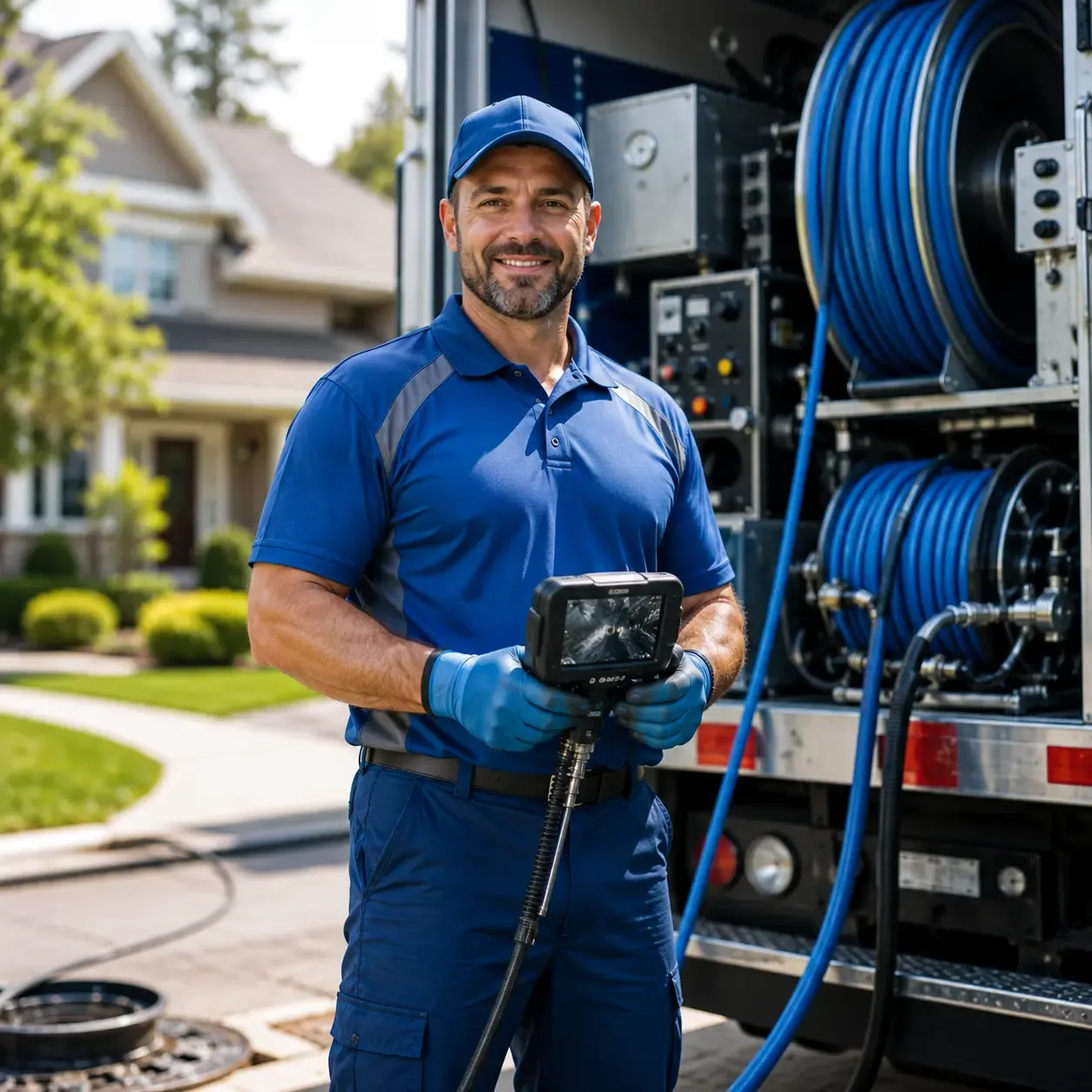 Local outdoor drain cleaning specialists in Gilberts, IL